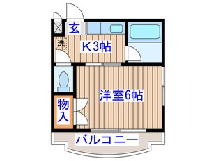 ドミ－ルキャロット2の物件間取画像